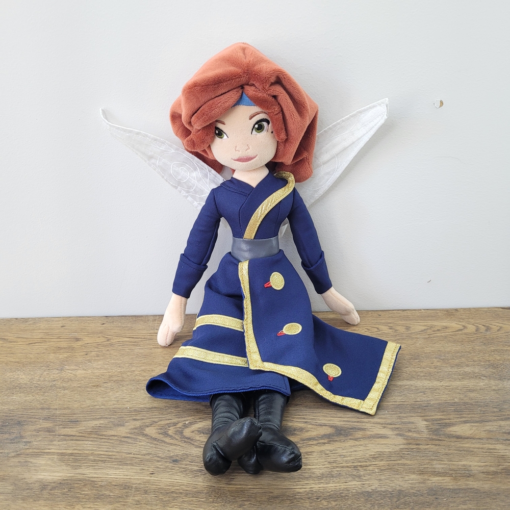 DISNEY STORE Zarina Pirate Fairy 20" Plush Doll Genuine Original Exclusive
